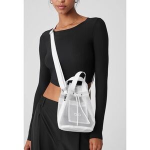 ALO Yoga White Crossbody Bag